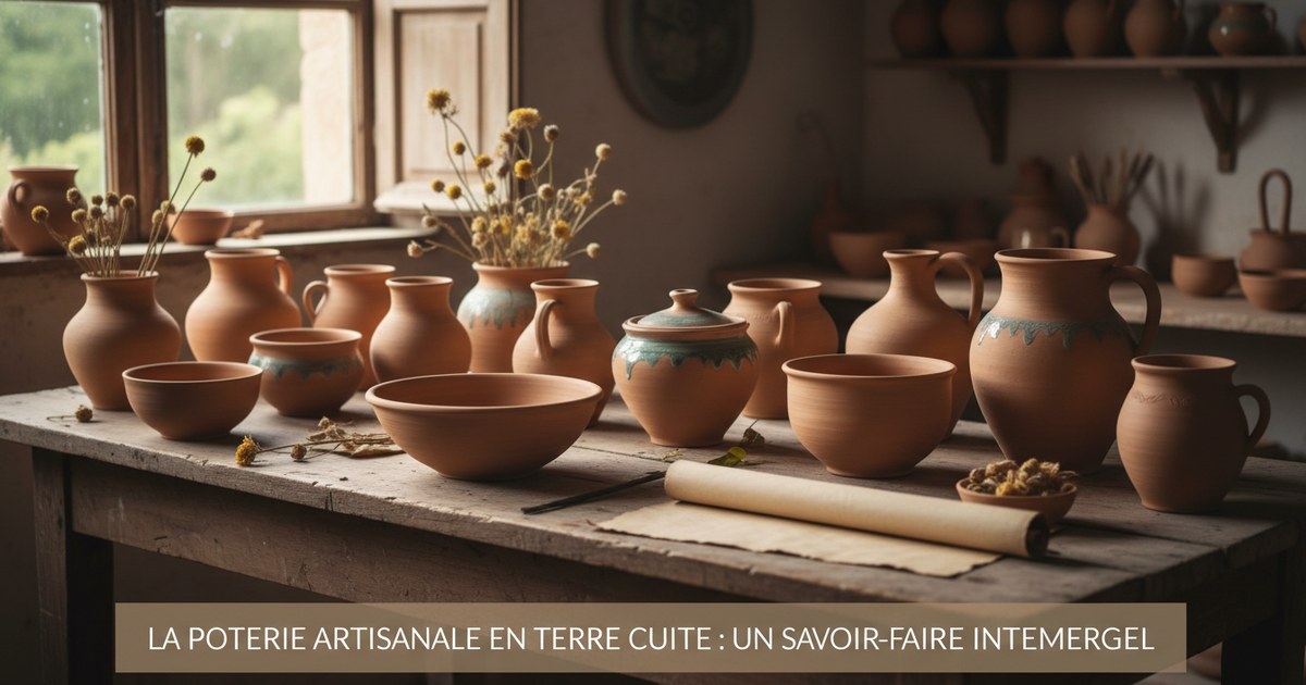 La poterie artisanale en terre cuite : un savoir-faire intemporel
