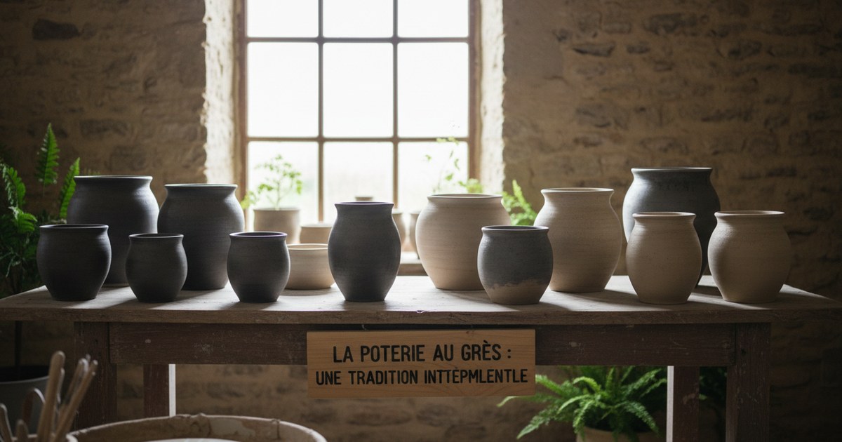 La poterie au grès : une tradition intemporelle