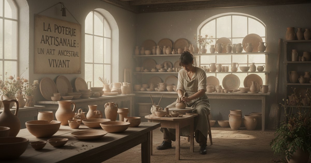 La poterie artisanale : un art ancestral vivant