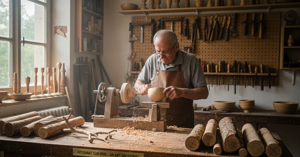 Le tournage sur bois artisanal : un art ancestral