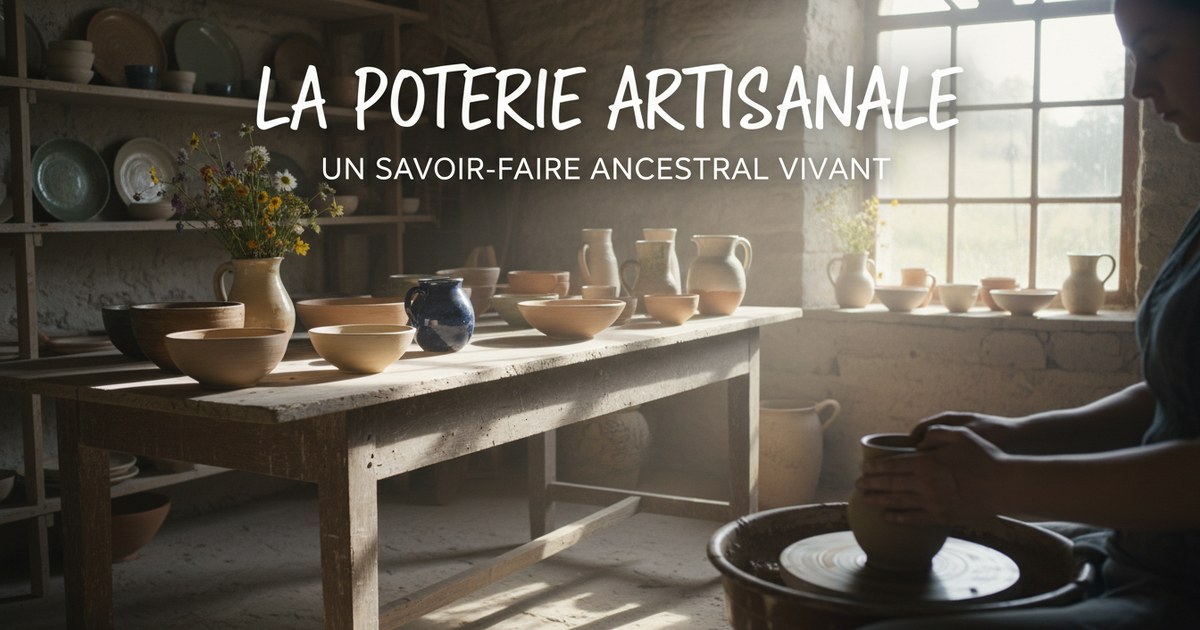 La poterie artisanale : un savoir-faire ancestral vivant