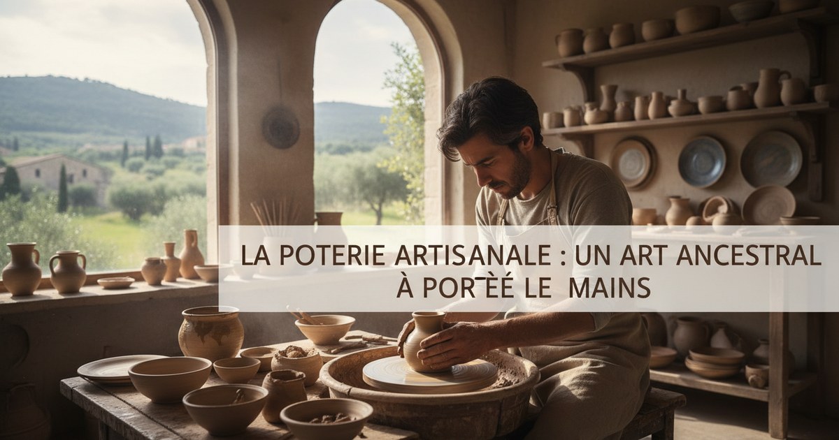 La poterie artisanale : un art ancestral à portée de mains