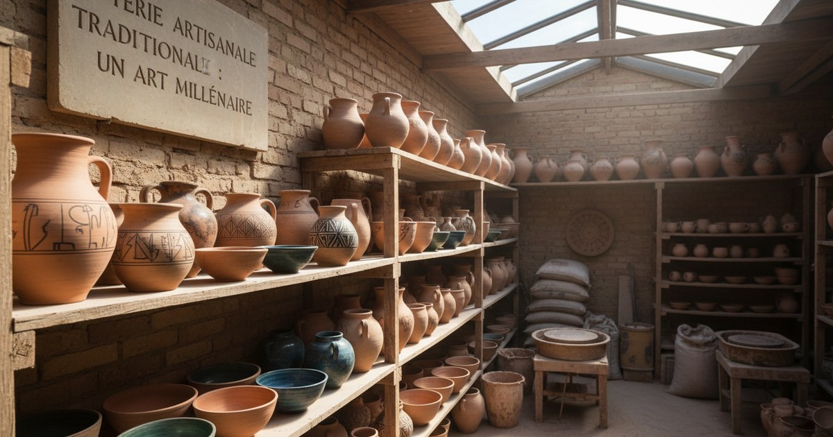 La poterie artisanale traditionnelle : un art millénaire
